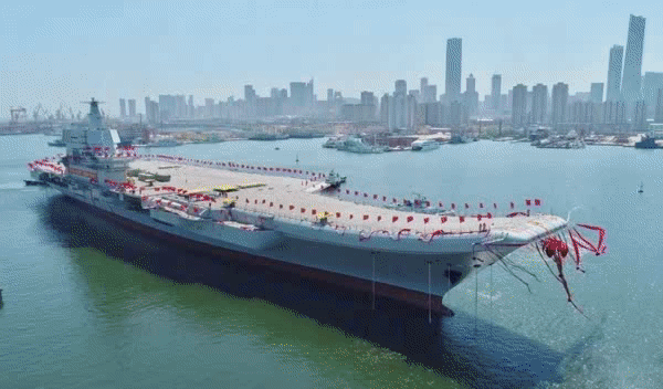 我國(guó)第一艘國(guó)產(chǎn)航空母艦“山東艦”
